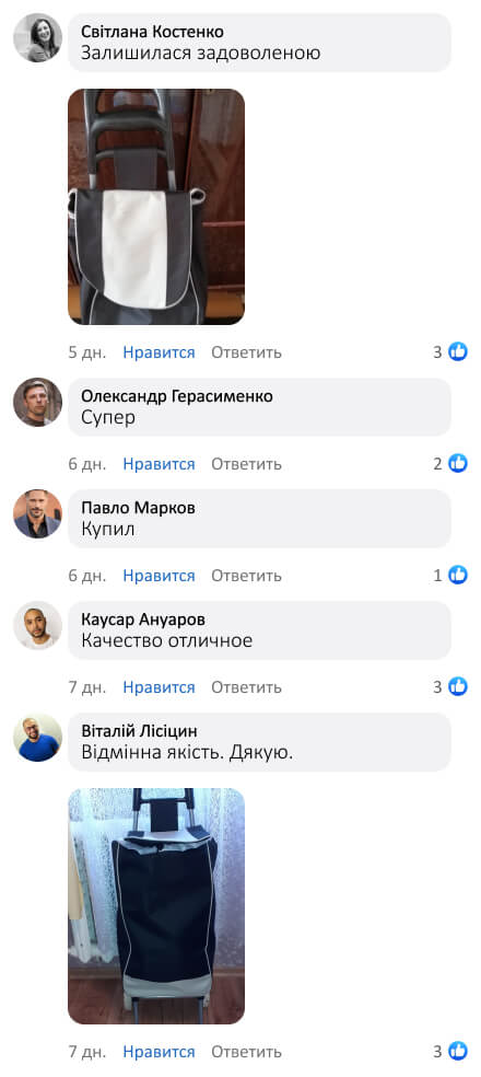 Сумка-візок на колесах